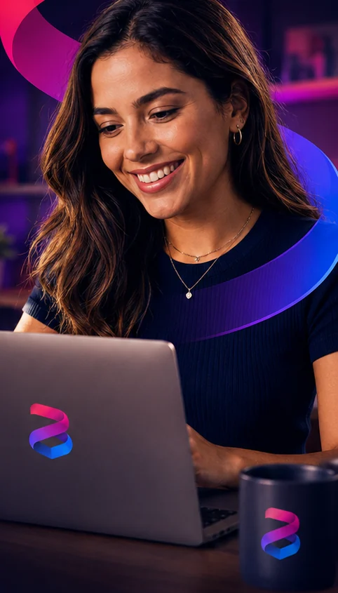 Profissional praticando inglês para reuniões após o expediente